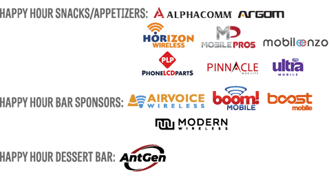 Happy hour Sponsors