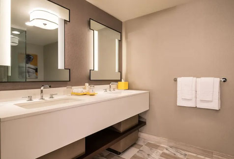 Hotel bathroom