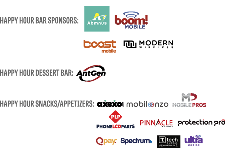 Happy hour Sponsors